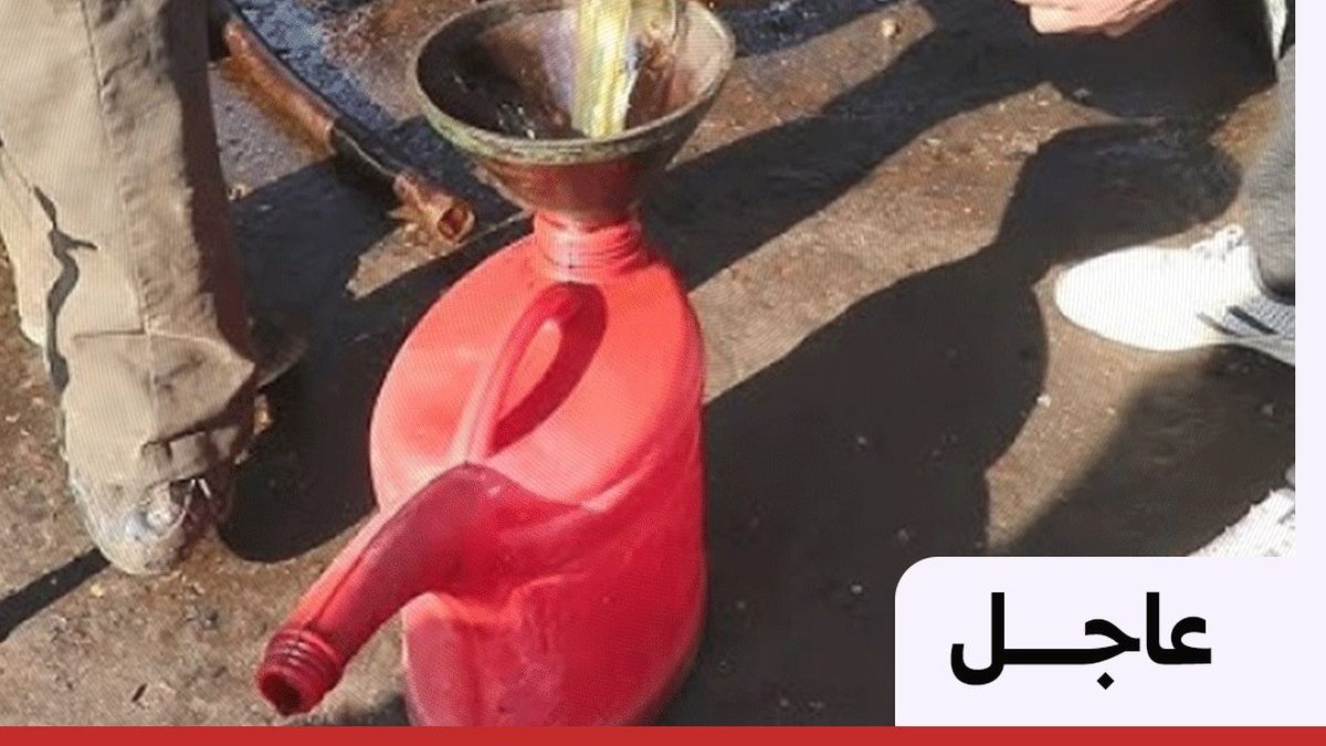 محطة وقود فارغة من المازوت في محافظة دير الزور